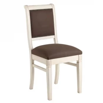 Krzesło proste tapicerowane