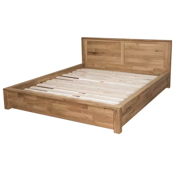 Łóżko dębowe king bed
